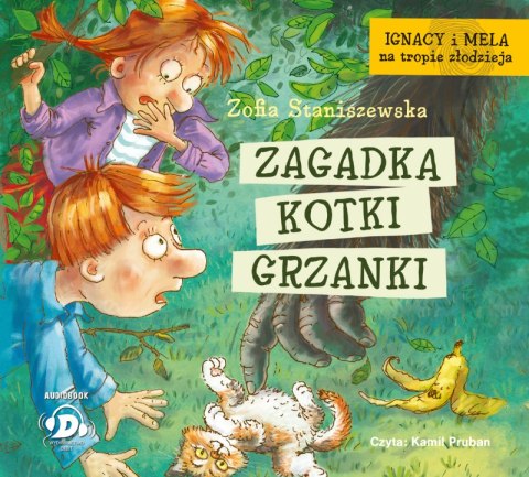 CD MP3 Zagadka kotki Grzanki. Ignacy i Mela na tropie złodzieja CD MP3 Zagadka kotki Grzanki. Ignacy i Mela na tropie złodzieja
