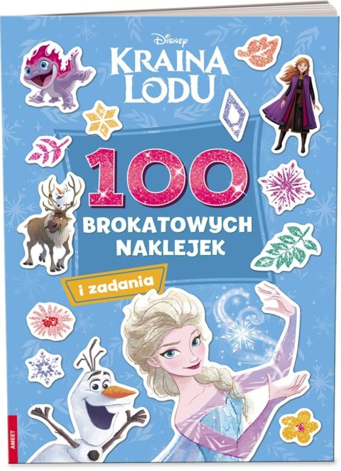 Kraina lodu 100 brokatowych naklejek NB-9103 Kraina lodu 100 brokatowych naklejek NB-9103