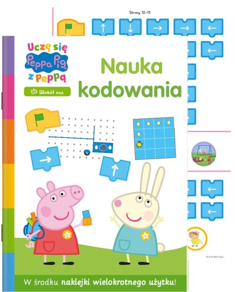 Nauka kodowania. Świnka Peppa. Uczę się z Peppą Nauka kodowania. Świnka Peppa. Uczę się z Peppą