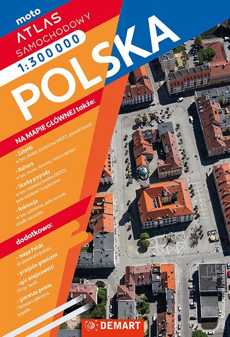 Polska. Atlas samochodowy 1:300 000 wyd. 2024/2025 Polska. Atlas samochodowy 1:300 000 wyd. 2024/2025