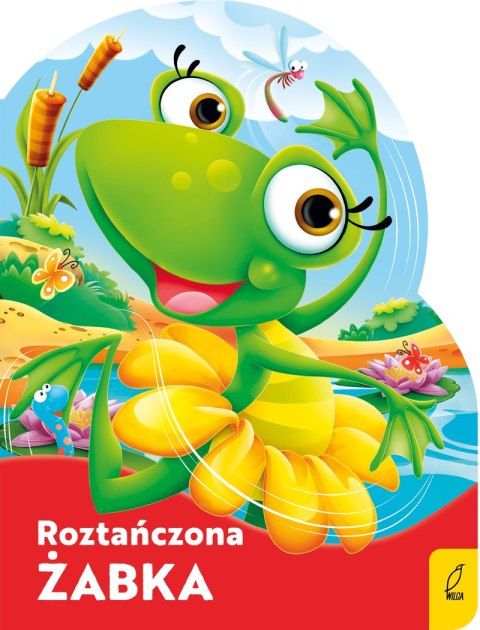Roztańczona żabka. Wykrojnik Roztańczona żabka. Wykrojnik