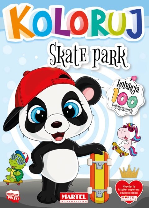 Skate park. Koloruj Skate park. Koloruj