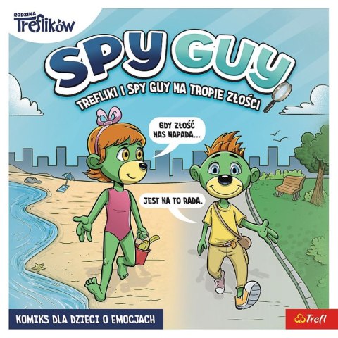 Spy Guy komiks. Na tropie złości Spy Guy komiks. Na tropie złości