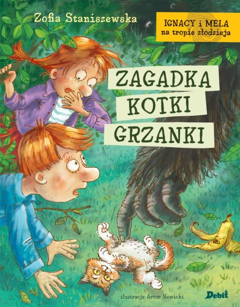 Zagadka kotki Grzanki. Ignacy i Mela na tropie złodzieja Zagadka kotki Grzanki. Ignacy i Mela na tropie złodzieja