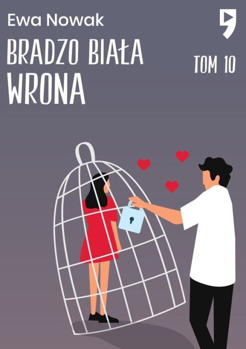 Bardzo biała wrona. Seria miętowa. Tom 10 Bardzo biała wrona. Seria miętowa. Tom 10