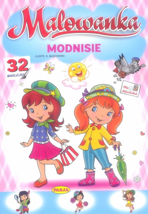 Modnisie. Malowanka Modnisie. Malowanka