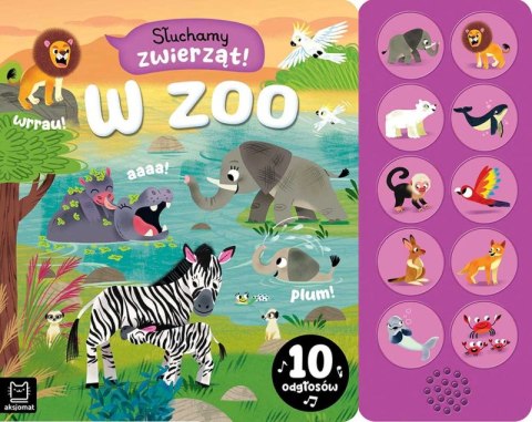 W zoo. 10 odgłosów. Słuchamy zwierząt! W zoo. 10 odgłosów. Słuchamy zwierząt!