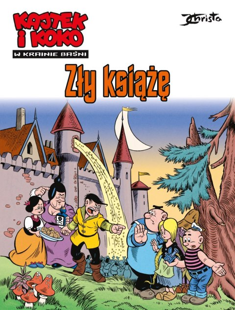 Zły książę. Kajtek i Koko w krainie baśni. Tom 1 wyd. 2024 Zły książę. Kajtek i Koko w krainie baśni. Tom 1 wyd. 2024