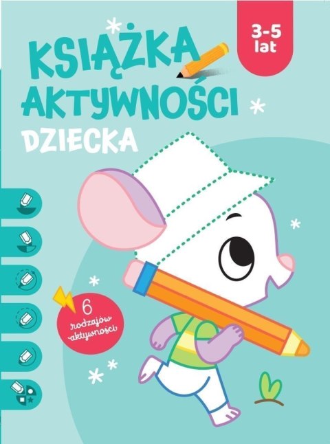 Książka aktywności dziecka 3-5 lat. Niebieska Książka aktywności dziecka 3-5 lat. Niebieska