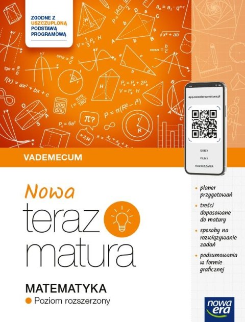 Teraz matura 2024/2025 Matematyka vademecum poziom rozszerzony Teraz matura 2024/2025 Matematyka vademecum poziom rozszerzony
