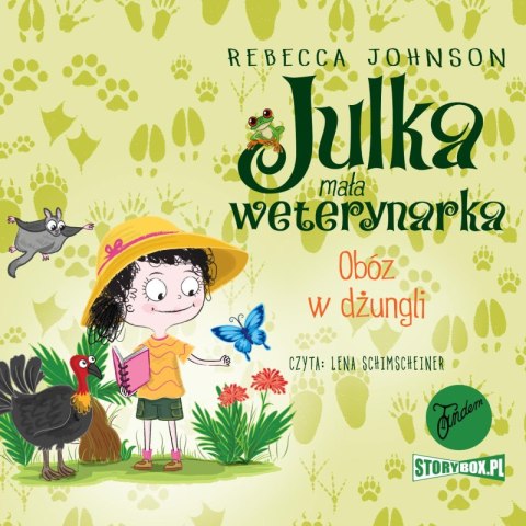 CD MP3 Obóz w dżungli. Julka mała weterynarka. Tom 12 CD MP3 Obóz w dżungli. Julka mała weterynarka. Tom 12
