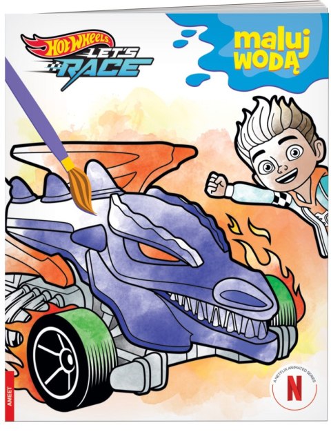 Hot Wheels Maluj wodą MW-1601 Hot Wheels Maluj wodą MW-1601