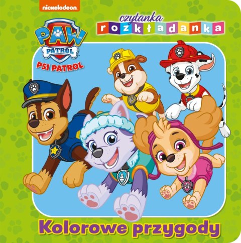 Kolorowe przygody. Psi Patrol. Czytanka rozkładanka Kolorowe przygody. Psi Patrol. Czytanka rozkładanka
