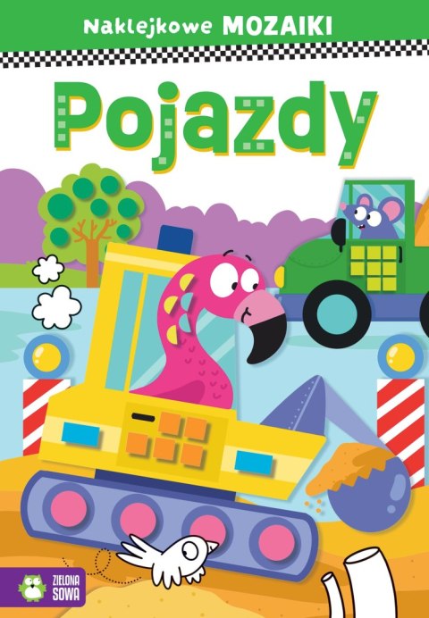 Pojazdy. Naklejkowe mozaiki Pojazdy. Naklejkowe mozaiki
