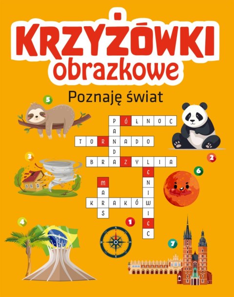 Poznaję świat. Krzyżówki obrazkowe Poznaję świat. Krzyżówki obrazkowe