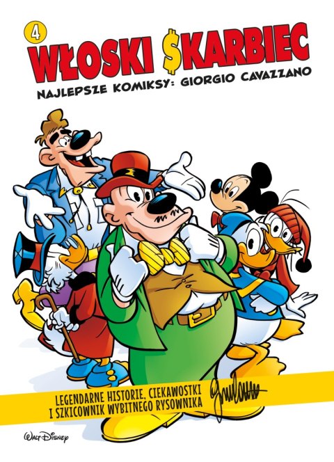 Włoski Skarbiec. Najlepsze komiksy: Giorgio Cavazzano. Kaczki. Tom 4 Włoski Skarbiec. Najlepsze komiksy: Giorgio Cavazzano. Kaczki. Tom 4