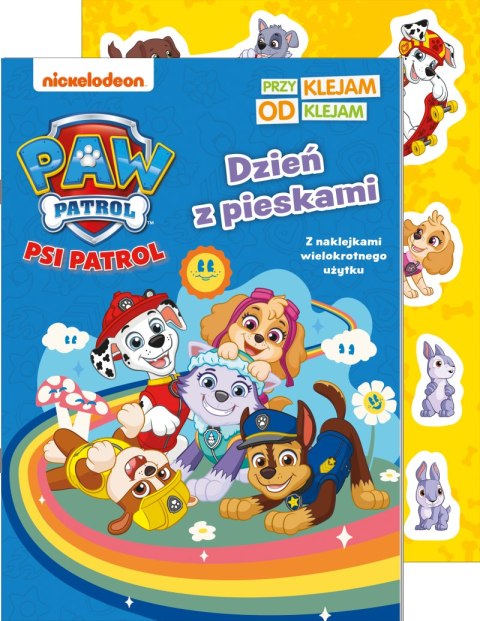 Dzień z pieskami. Psi Patrol. Przyklejam Odklejam Dzień z pieskami. Psi Patrol. Przyklejam Odklejam