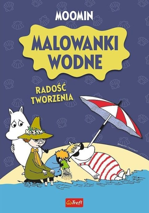Muminki. Malowanki wodne. Radość Muminki. Malowanki wodne. Radość