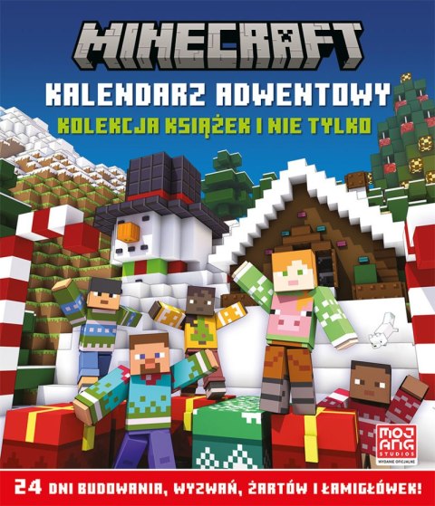Kalendarz adwentowy. Kolekcja książek i nie tylko. Minecraft Kalendarz adwentowy. Kolekcja książek i nie tylko. Minecraft