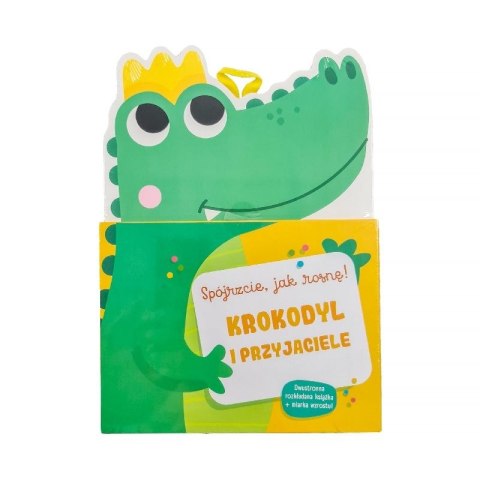 Krokodyl i przyjaciele. Książeczka z miarką wzrostu Krokodyl i przyjaciele. Książeczka z miarką wzrostu
