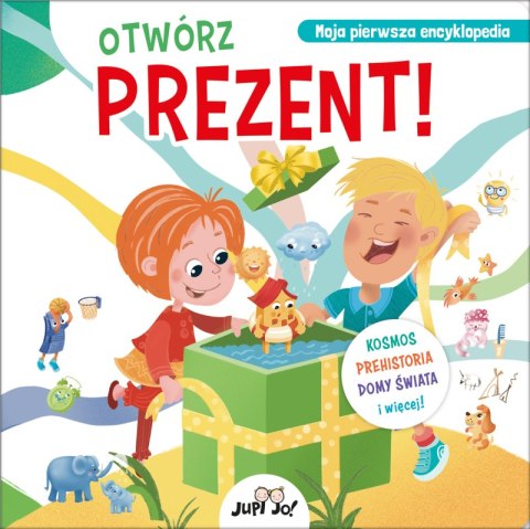 Otwórz prezent!. Kosmos, prehistoria, domy świata i więcej! Otwórz prezent!. Kosmos, prehistoria, domy świata i więcej!