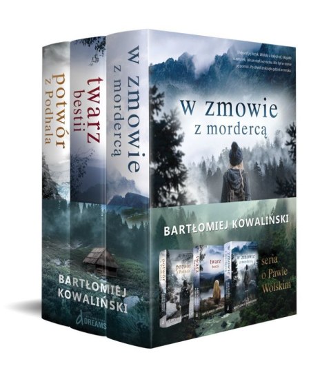 Pakiet W zmowie z mordercą / Twarz bestii / Potwór z Podhala Pakiet W zmowie z mordercą / Twarz bestii / Potwór z Podhala
