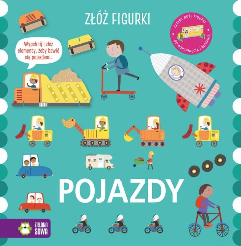 Pojazdy. Złóż figurki Pojazdy. Złóż figurki