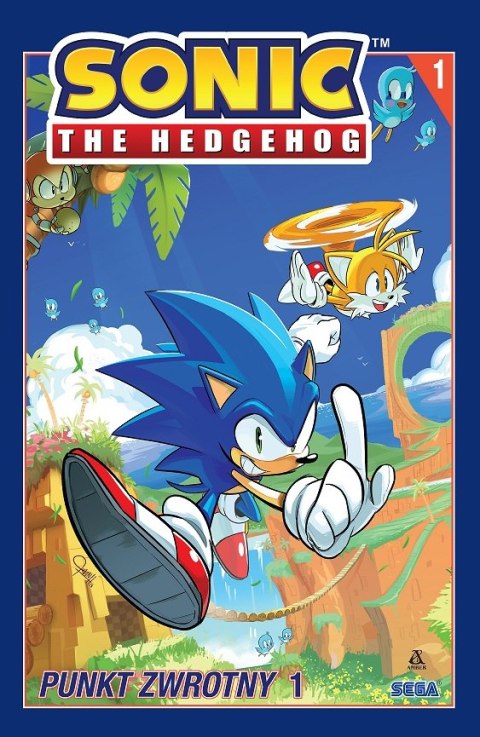 Punkt zwrotny 1. Sonic the Hedgehog. Tom 1 wyd. 2025 Punkt zwrotny 1. Sonic the Hedgehog. Tom 1 wyd. 2025