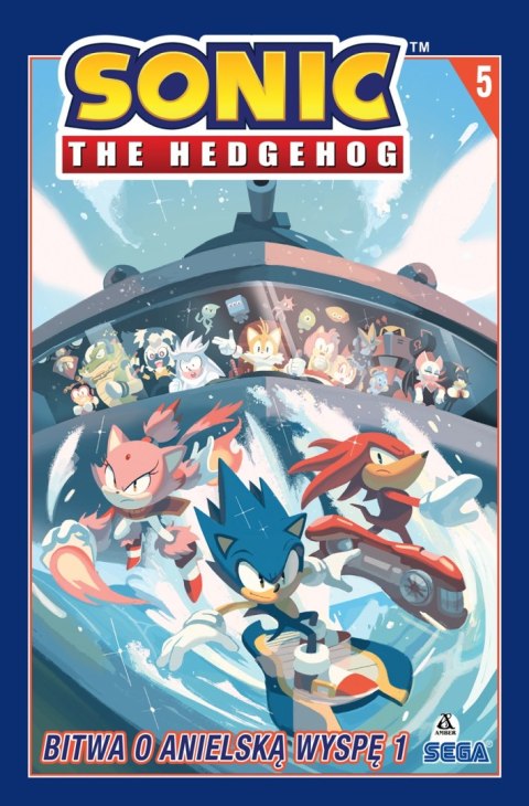 Bitwa o Anielską Wyspę 1. Sonic the Hedgehog . Tom 5 wyd. 2025 Bitwa o Anielską Wyspę 1. Sonic the Hedgehog . Tom 5 wyd. 2025