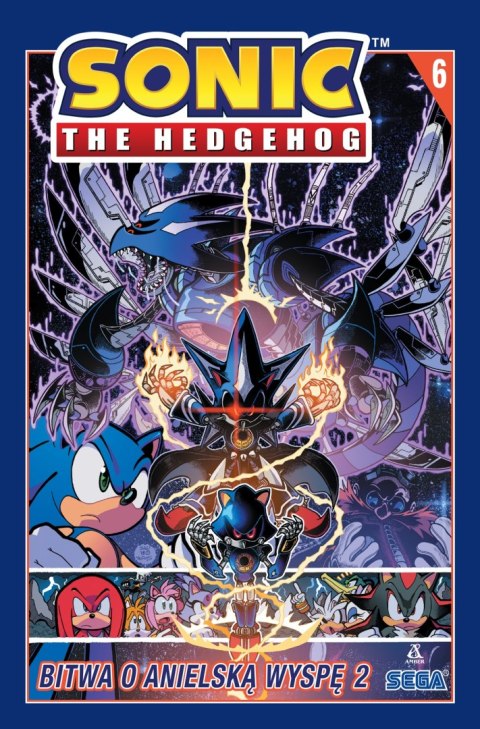 Bitwa o Anielską Wyspę 2. Sonic the Hedgehog . Tom 6 wyd. 2025 Bitwa o Anielską Wyspę 2. Sonic the Hedgehog . Tom 6 wyd. 2025