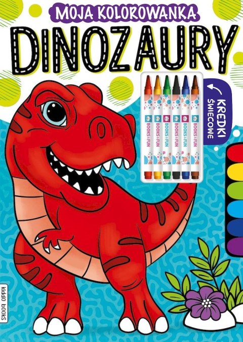 Dinozaury. Moja kolorowanka Dinozaury. Moja kolorowanka