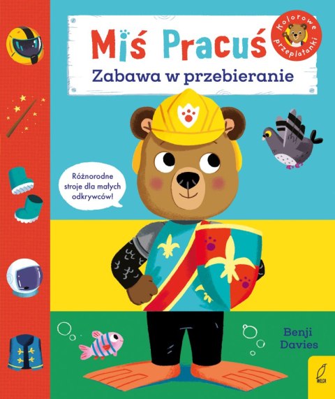 Miś Pracuś. Zabawa w przebieranie Miś Pracuś. Zabawa w przebieranie