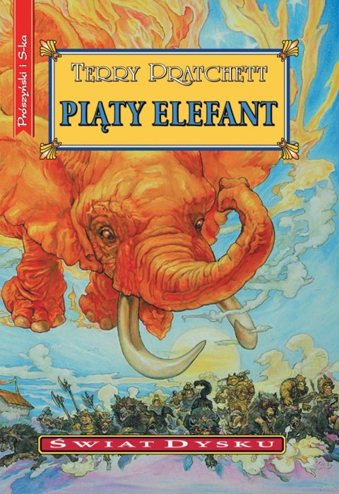 Piąty elefant. Świat Dysku wyd. 2024 Piąty elefant. Świat Dysku wyd. 2024