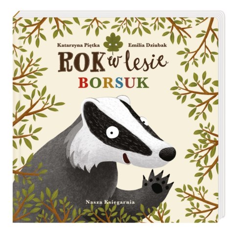 Rok w lesie. Borsuk Rok w lesie. Borsuk