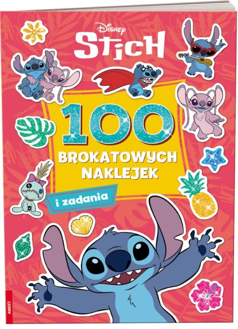 Stich 100 brokatowych naklejek NB-9107 Stich 100 brokatowych naklejek NB-9107