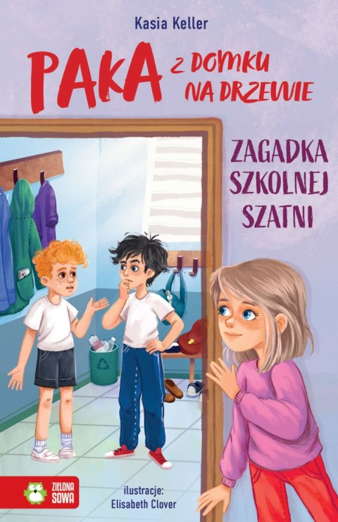 Zagadka szkolnej szatni. Paka z domku na drzewie Zagadka szkolnej szatni. Paka z domku na drzewie