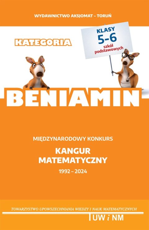 Matematyka z wesołym kangurem Beniamin 2024 Matematyka z wesołym kangurem Beniamin 2024