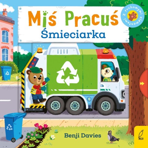 Miś Pracuś. Śmieciarka Miś Pracuś. Śmieciarka