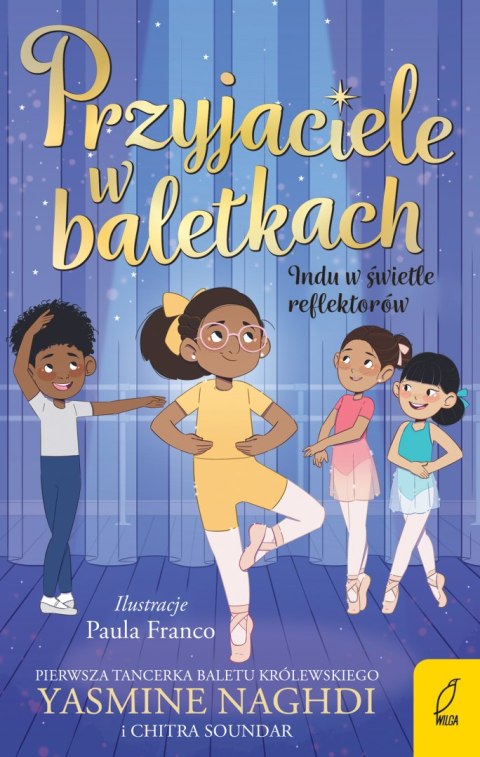 Indu w świetle reflektorów. Przyjaciele w baletkach Indu w świetle reflektorów. Przyjaciele w baletkach