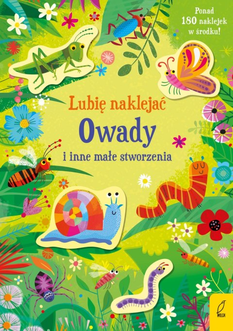 Owady i inne małe stworzenia. Lubię naklejać Owady i inne małe stworzenia. Lubię naklejać