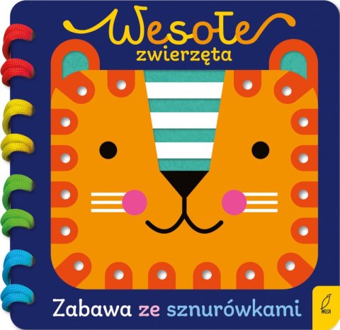 Wesołe zwierzęta. Zabawa ze sznurówkami Wesołe zwierzęta. Zabawa ze sznurówkami