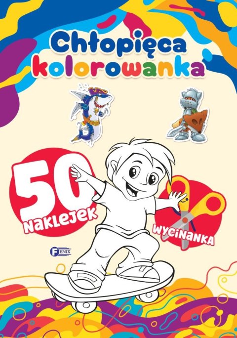 Chłopięca. Kolorowanka Chłopięca. Kolorowanka