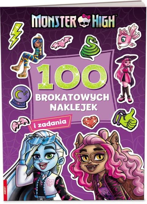Mattel Monster High 100 brokatowych naklejek NB-1501 Mattel Monster High 100 brokatowych naklejek NB-1501