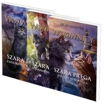 Pakiet Wojownicy. Szara pręga. Zagubiony wojownik / Schronienie wojownika / Powrót wojownika Tom 1-3 Pakiet Wojownicy. Szara pręga. Zagubiony wojownik / Schronienie wojownika / Powrót wojownika Tom 1-3