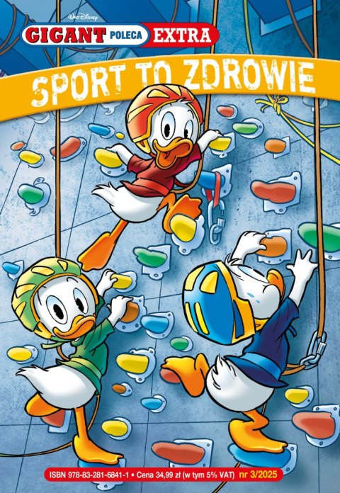Sport to zdrowie! Gigant Poleca Extra. Tom 3/2025 Sport to zdrowie! Gigant Poleca Extra. Tom 3/2025
