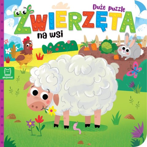 Zwierzęta na wsi. Duże puzzle Zwierzęta na wsi. Duże puzzle