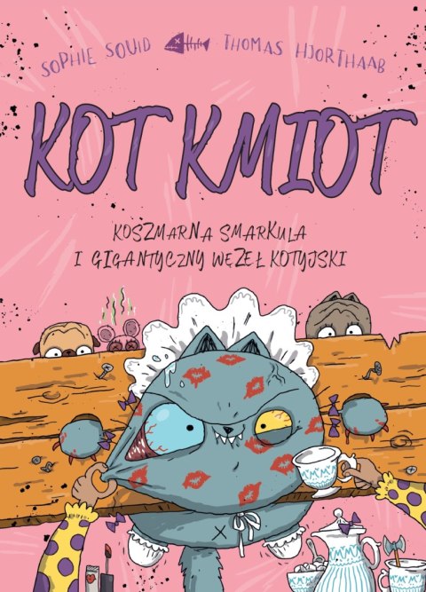 Koszmarna smarkula i gigantyczny węzeł kotyjski. Kot Kmiot. Tom 3 Koszmarna smarkula i gigantyczny węzeł kotyjski. Kot Kmiot. Tom 3