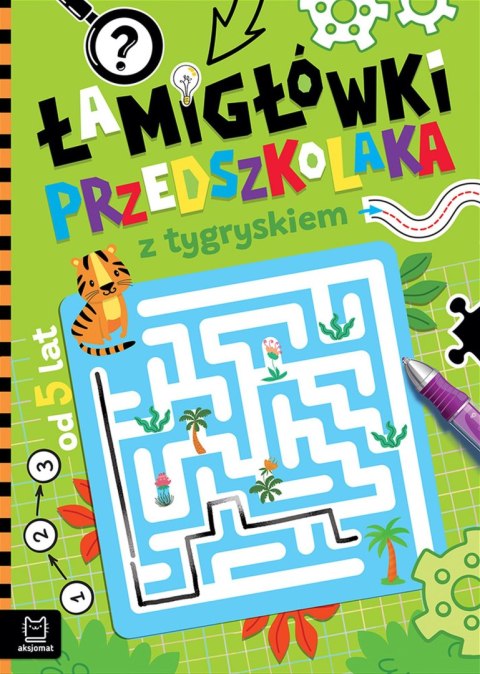 Łamigłówki przedszkolaka z tygryskiem