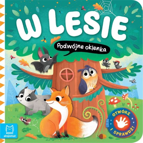 W lesie. Podwójne okienka. Otwórz i sprawdź! W lesie. Podwójne okienka. Otwórz i sprawdź!
