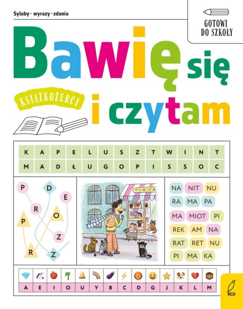 Bawię się i czytam. Gotowi do szkoły. Książkożercy Bawię się i czytam. Gotowi do szkoły. Książkożercy